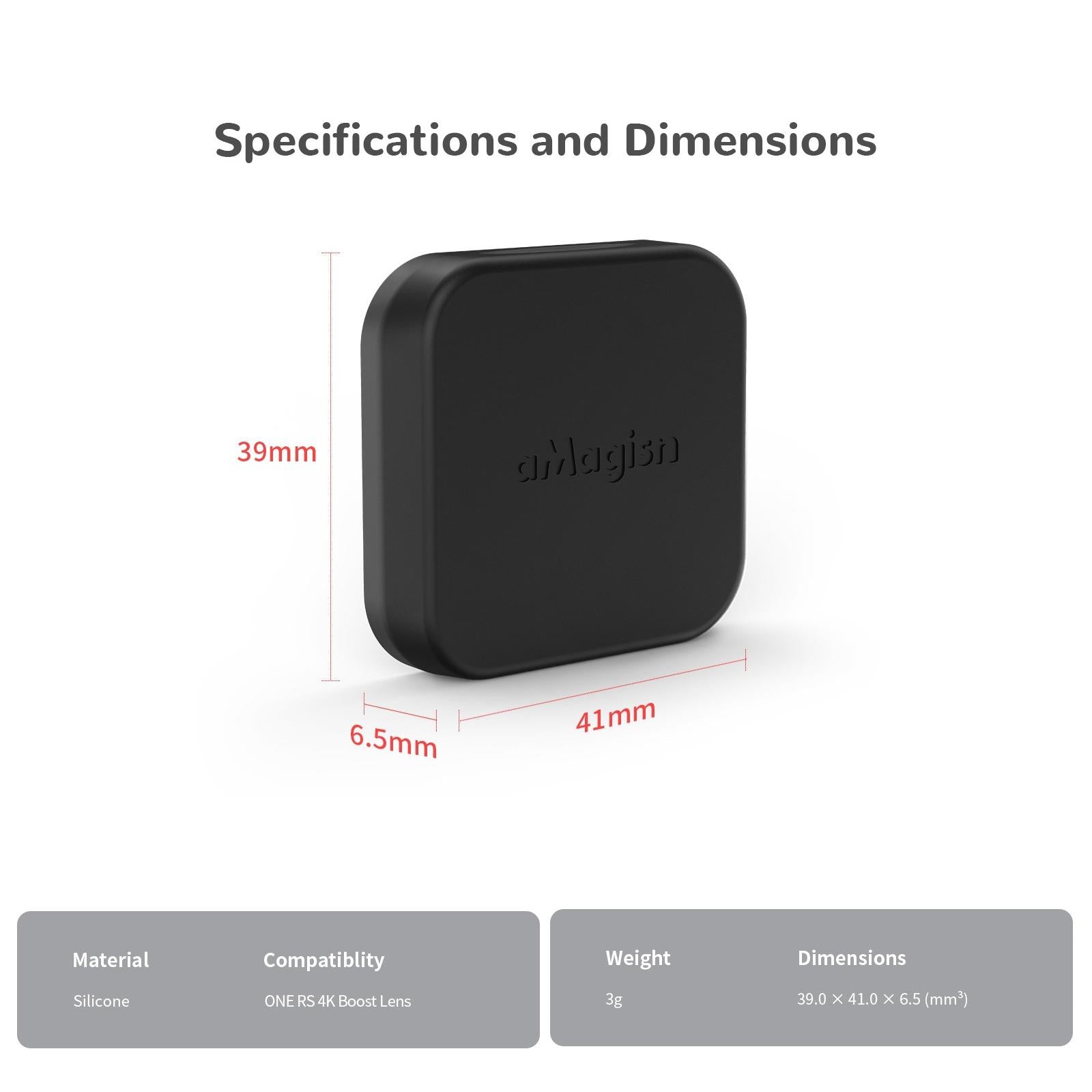 Enhanced Wide Angle Lens Cover For Insta360 One R - 4K-1915197245536473090