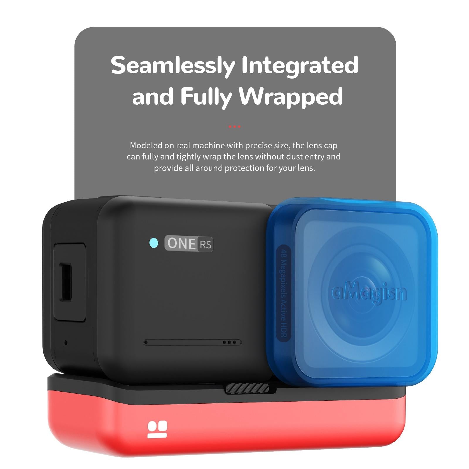 Enhanced Wide Angle Lens Cover For Insta360 One R - 4K-1915197245536473091