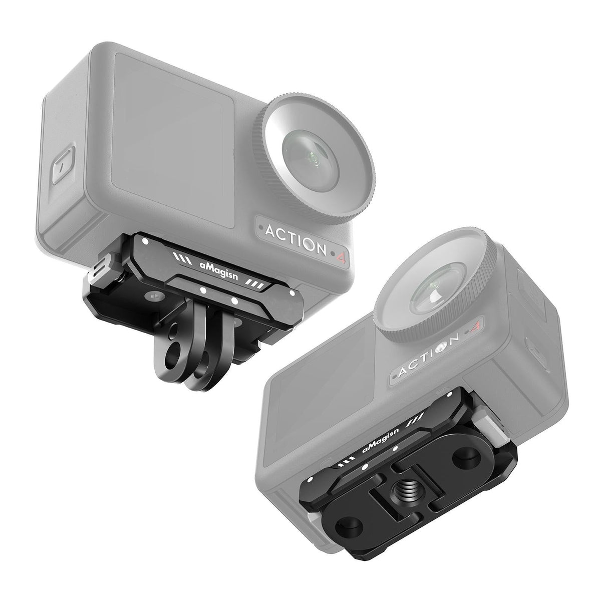 Quick Release Magnetic Camera Mount For Dji Action 4 / 3 - Amagisn-1915197105161506817