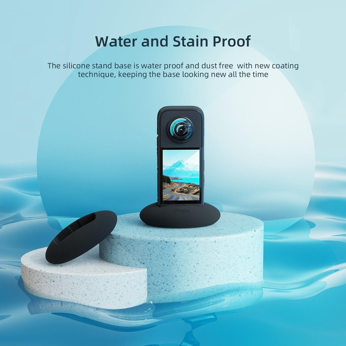 Insta360 X3 Car Base For Amagisn Sports Camera - Double Sided Glue-1915197136836890625