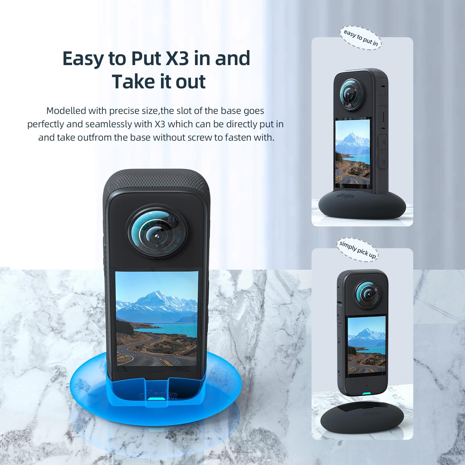 Insta360 X3 Car Base For Amagisn Sports Camera - Double Sided Glue-1915197136836890631