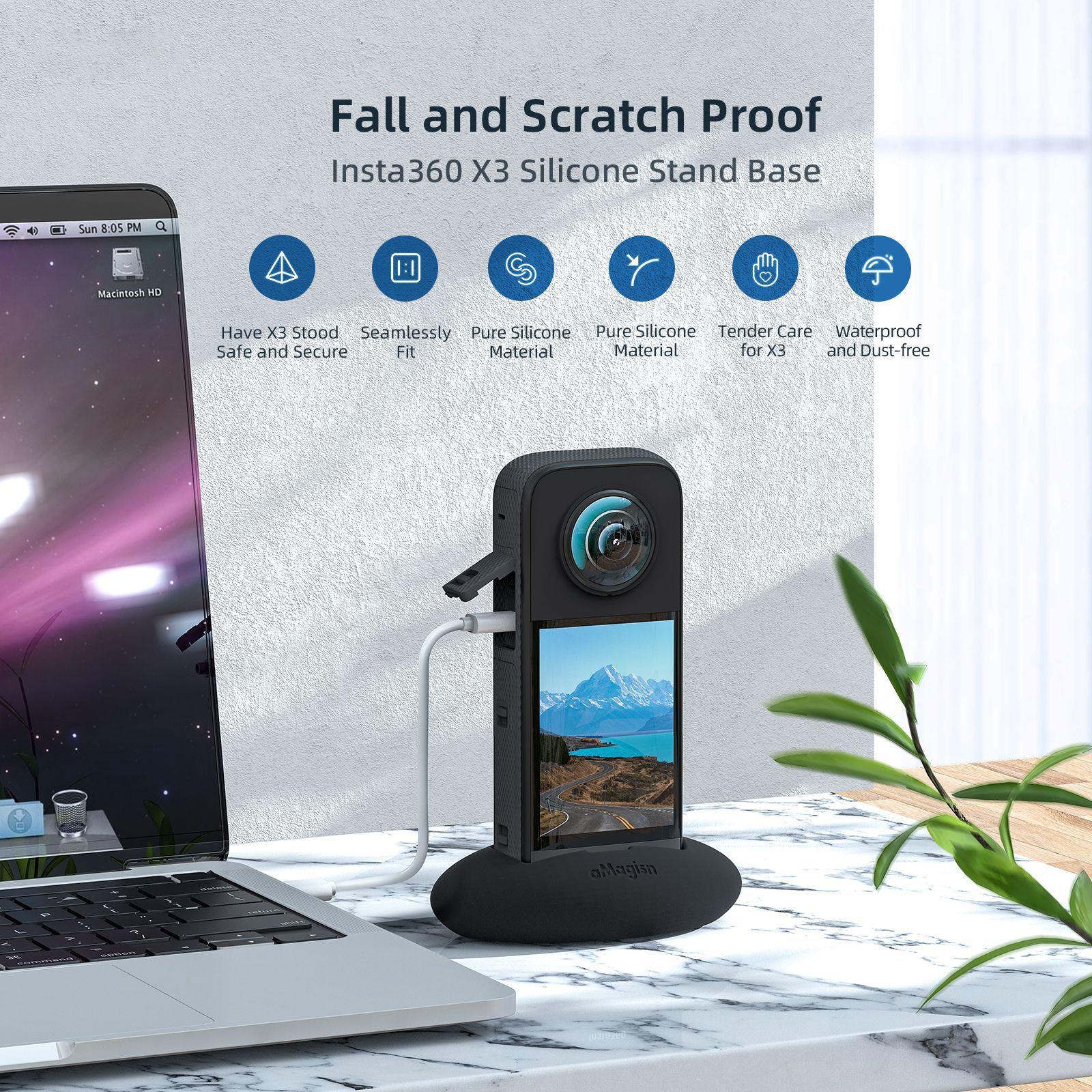 Insta360 X3 Car Base For Amagisn Sports Camera - Double Sided Glue-1915197136836890632