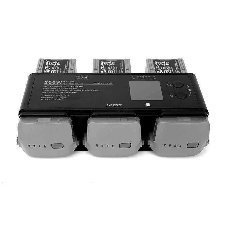 Smart Flight Battery For Dji Air 3 With 3-Channel Charging Manager - 200W-1915197672768278537