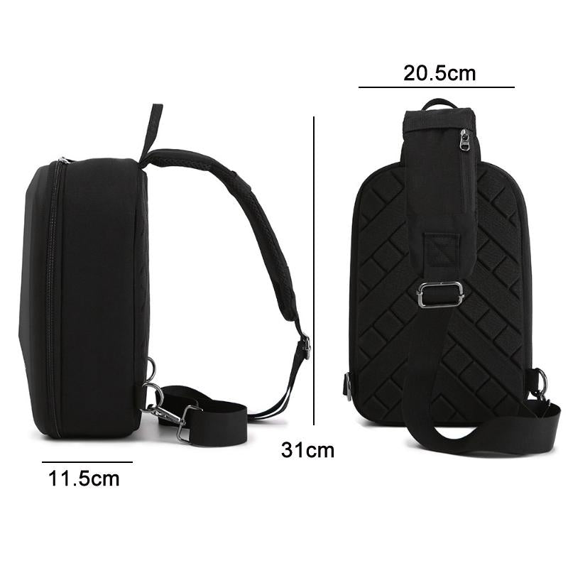 Versatile Drone Storage Backpack - Crossbody Chest Bag-1964932207273447425