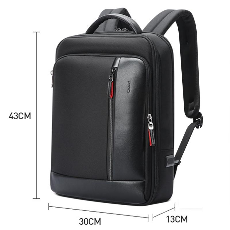 Waterproof Anti-Theft Laptop Backpack - Large Capacity Black-1915196937540341763