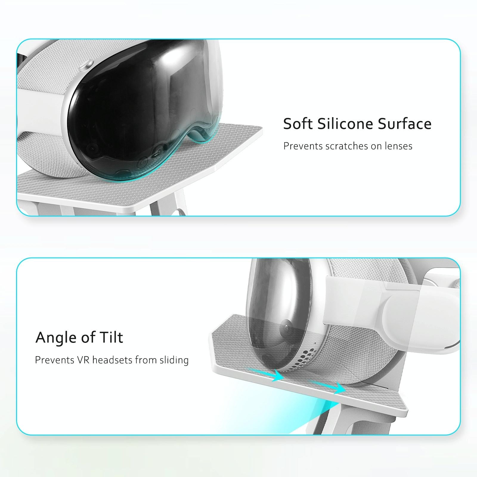 Universal Vr Headset Stand For Apple Vision Pro And Meta Quest 3 2-1922443402440478723