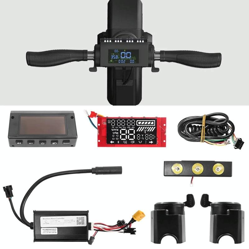 8 Electric Scooter Controller Display Kit For Kugoo S1 / S2 / S3 / Etwow - Black 8 Size-1964932233252966401