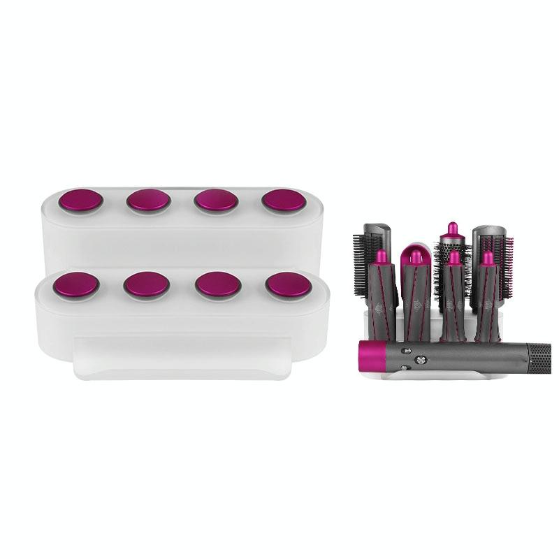 8-Attachment Dyson Airwrap Storage Rack In Rose Red-1915196901100228616