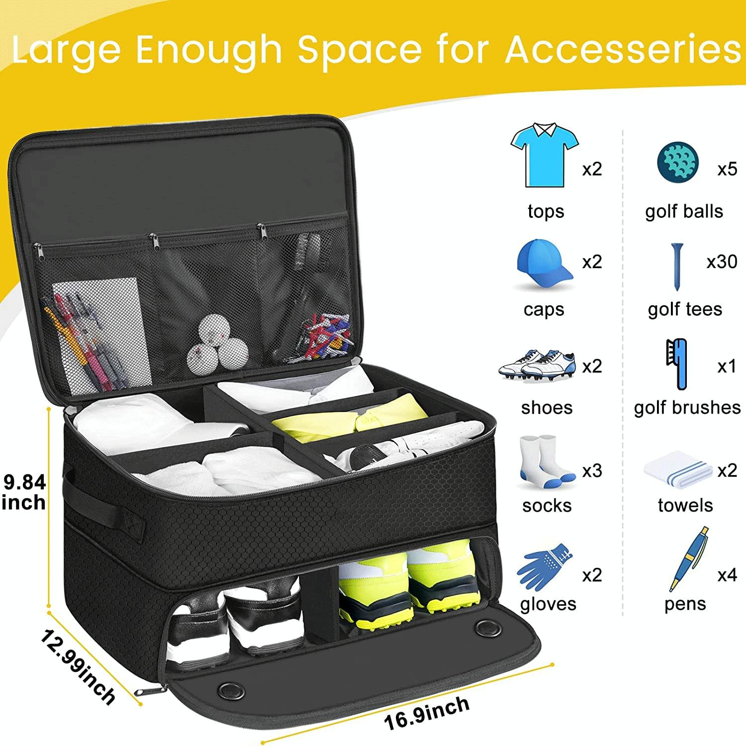 Portable Golf Bag For Outdoor Accessories - Foldable And Convenient-1915197102460375044