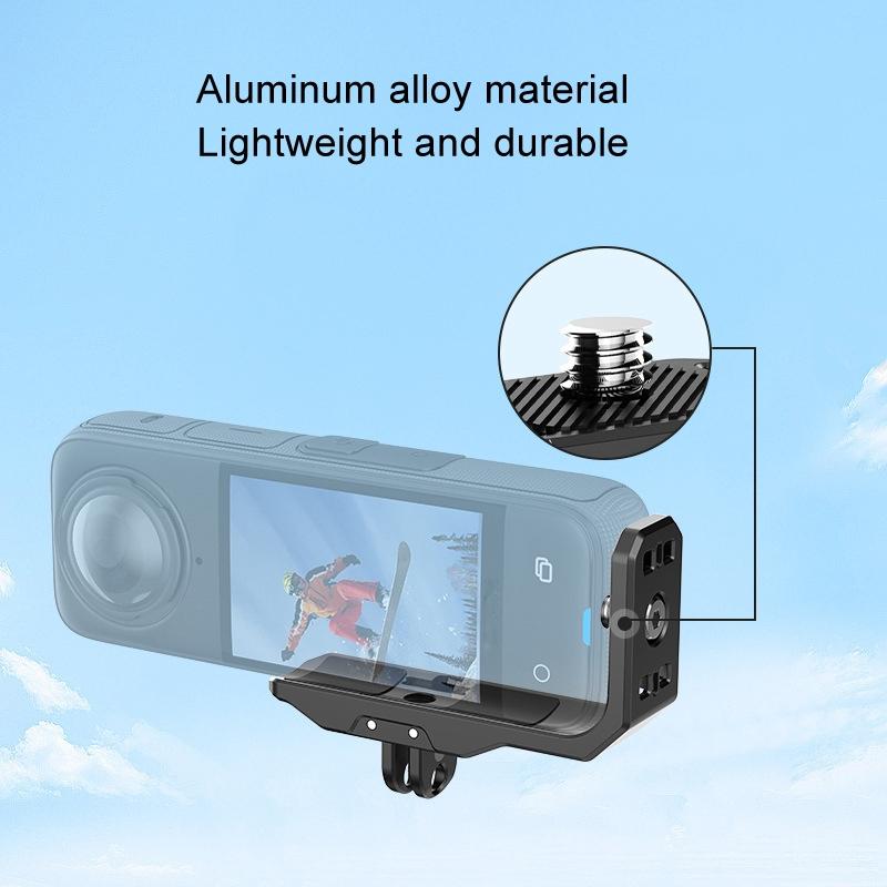 Quick Release Magnetic Bracket For Insta360 X4 / X3 - Horizontal & Vertical Shooting-1922443429871226886