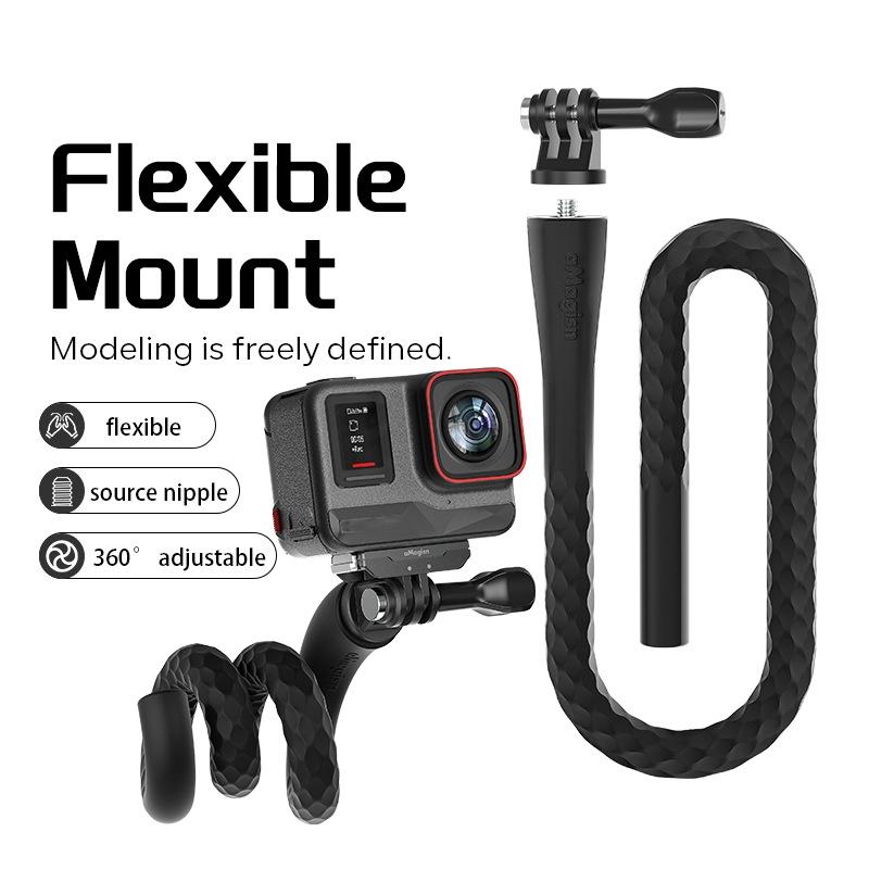 Flexible Octopus Stand For Sports Camera Vlogging - Cycling Accessory-1915197548742709249