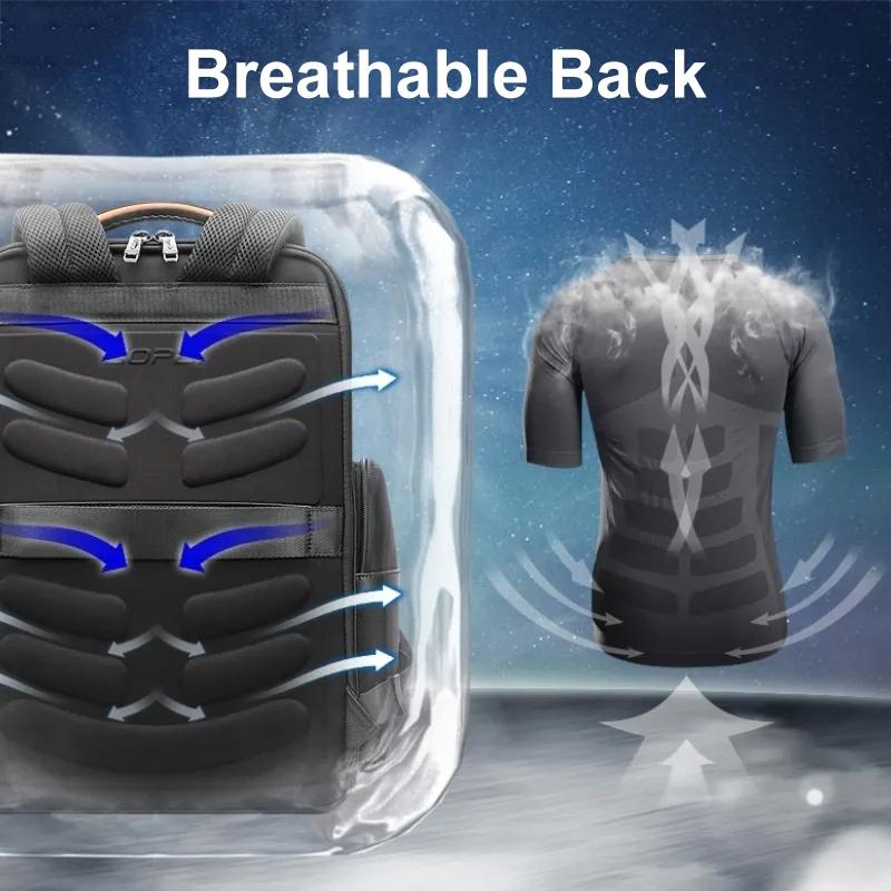 Large-Capacity Business Laptop Backpack With Usb & Type-C Port - Black First-Layer Cowhide-1915196880694939654