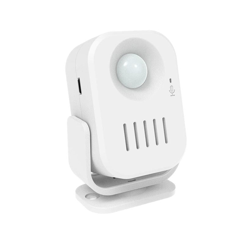 Smart Infrared Sensor Doorbell With Recordable Voice Prompt And Loudspeaker-1915198298176753673