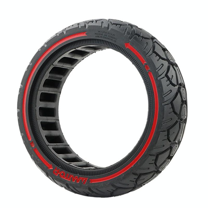 Universal 8.5 Electric Scooter Tire With 56 Card Slot - Off-Road Red Line-1964932204509401088