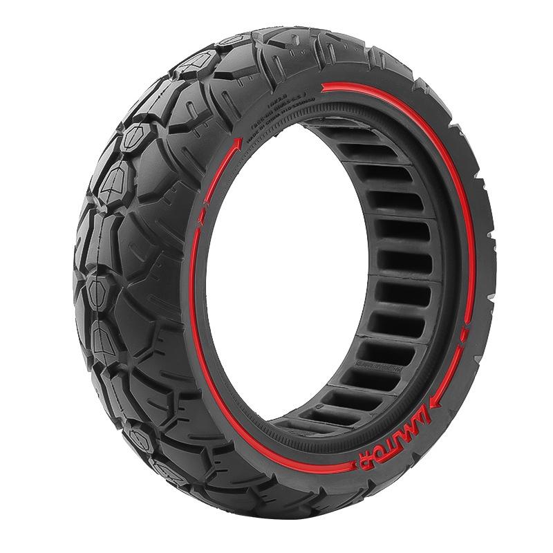 Electric Scooter Tire - 10X3 53.5 Card 255X80 & 80 / 65-6.5 Universal Off-Road Red-1964932182485110786