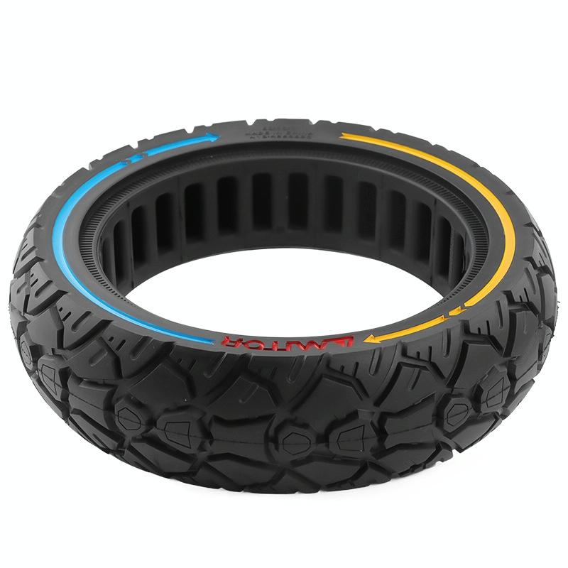 10X2.5-7 Universal Solid Tire Electric Scooter - Colourful-1964932189741256705