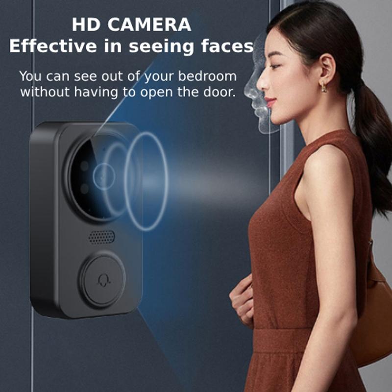 2.4G Wireless Doorbell With 4.3 Ips Screen And Night Vision Camera-1922443442093428740