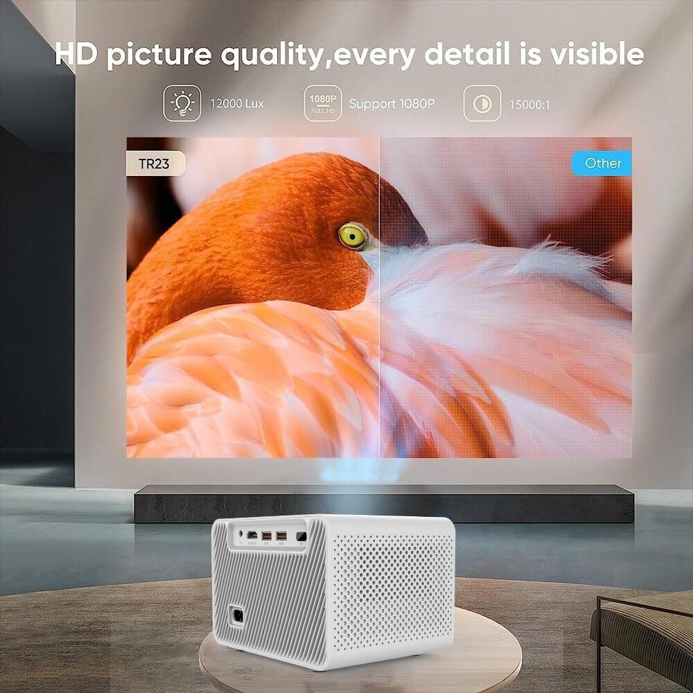 Android 11 Projector With Wifi Bluetooth And Hd Resolution For Home Cinema-1915197857925828611