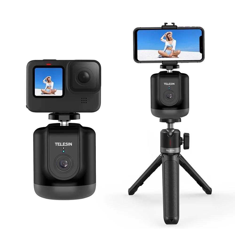 Intelligent 360 Degree Follow Gimbal Camera With Ai Face Recognition - Black-1943465053265203201