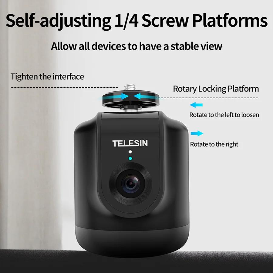 Intelligent 360 Degree Follow Gimbal Camera With Ai Face Recognition - Black-1943465053265203207