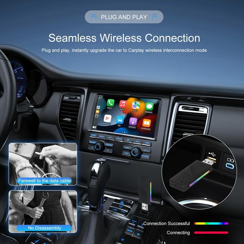 Wireless Carplay Adapter For Universal Cars-1915196864152604677