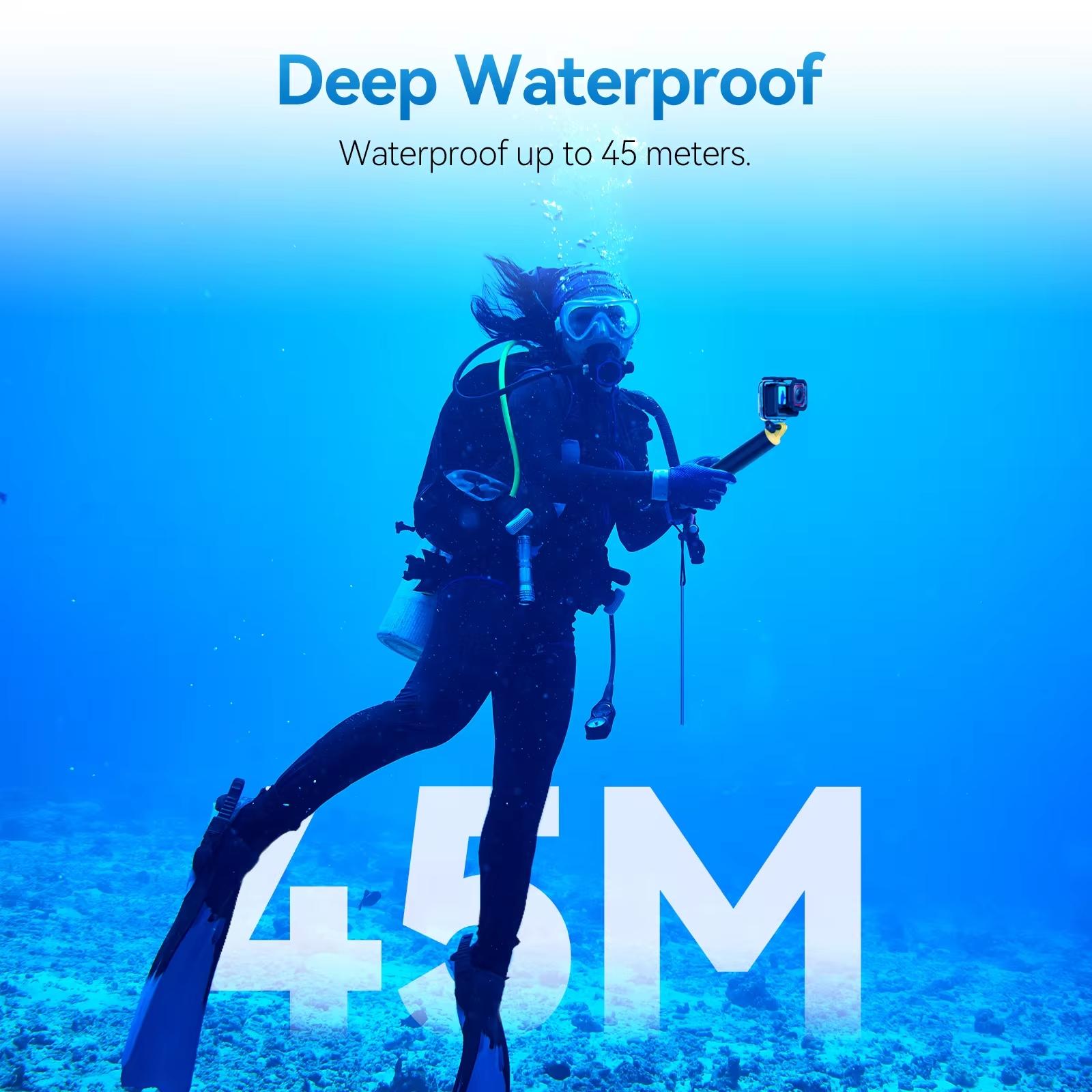 Waterproof Diving Housing For Insta360 Ace Pro Camera - 45M Depth-1915197480585269249