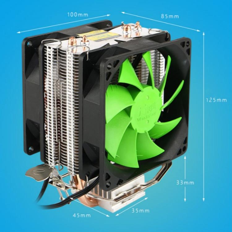 Kirin Dual Heat Pipe Cooler - Efficient Cooling-1964932356892659716