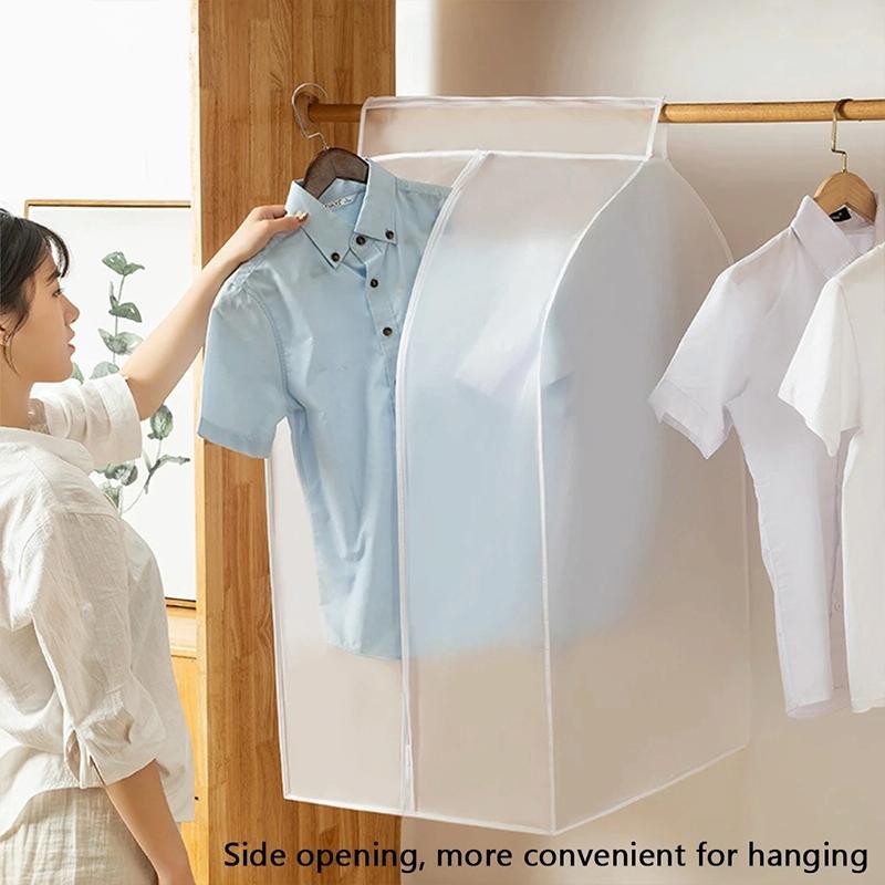 Waterproof Hanging Storage Bag For Dustproof Organization - White-1915196645293821955