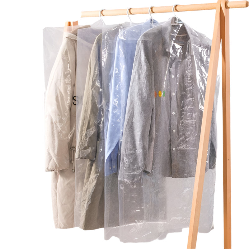 100 Disposable Dust Bags - 60X120Cm - Thick Pe Material - Transparent-1964932358700404736