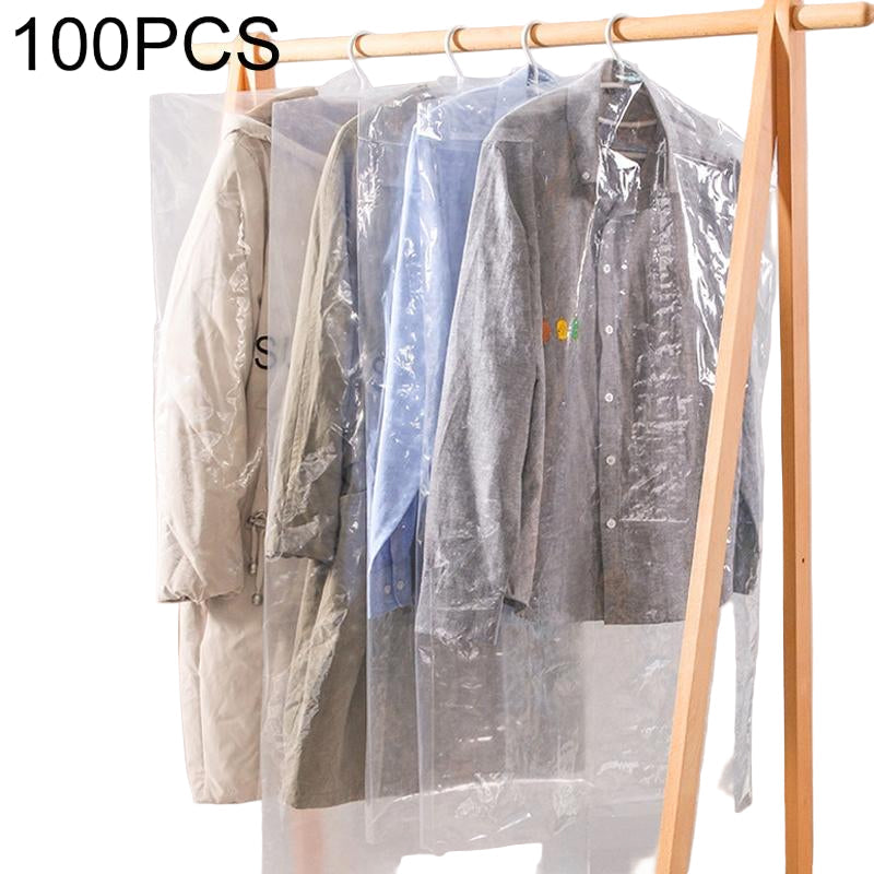 100 Disposable Dust Bags - 60X120Cm - Thick Pe Material - Transparent-1964932358700404742