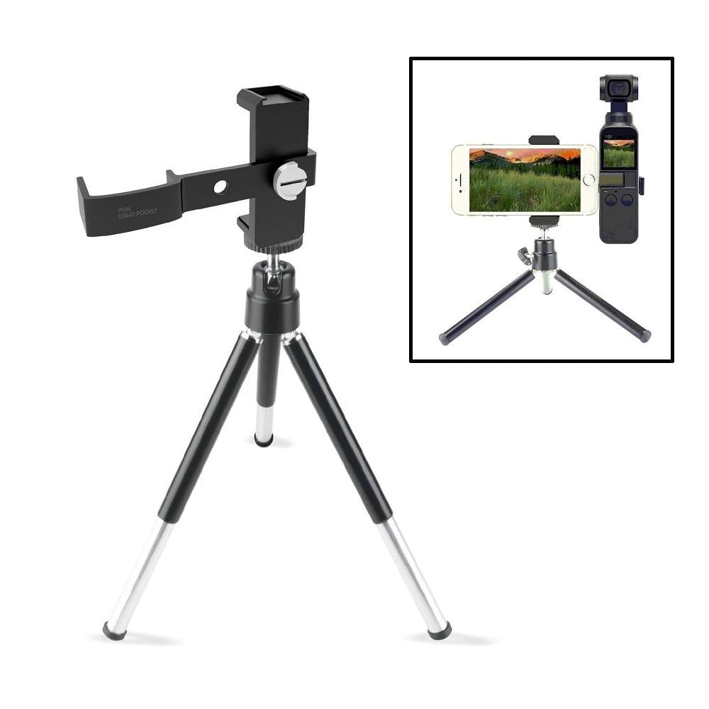 Versatile Aluminum Tripod For Dji Pocket - Multi-Functional-1915198379810492416