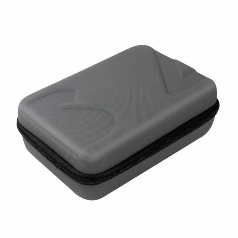 Portable Diamond Texture Leather Bag For Dji Mobile 3 - Black-1915198304132665349