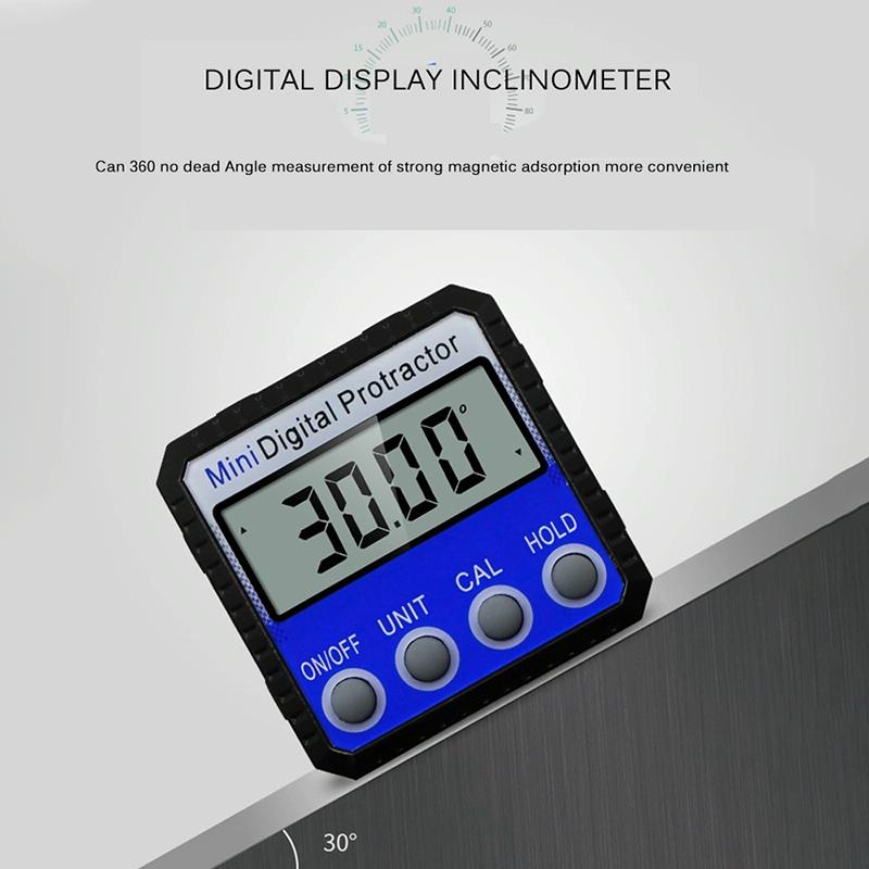 Digital Display Inclinometer With Strong Magnetic Adsorption And Multi-Angle Flip-1964932271534379013