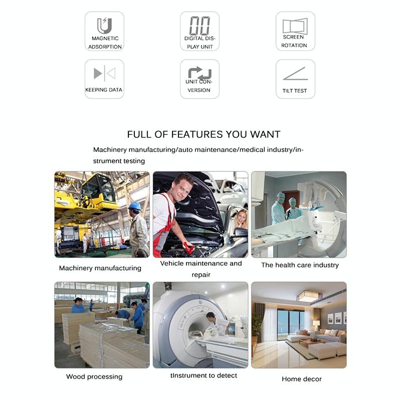 Digital Display Inclinometer With Strong Magnetic Adsorption And Multi-Angle Flip-1964932271534379014