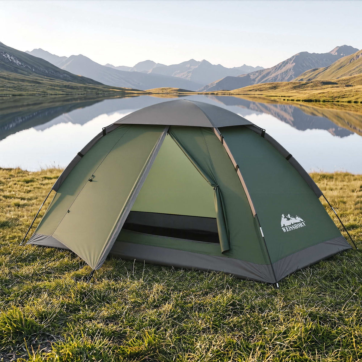 Weisshorn 1 Person Camping Tent Waterproof Hiking Vestibule Porch