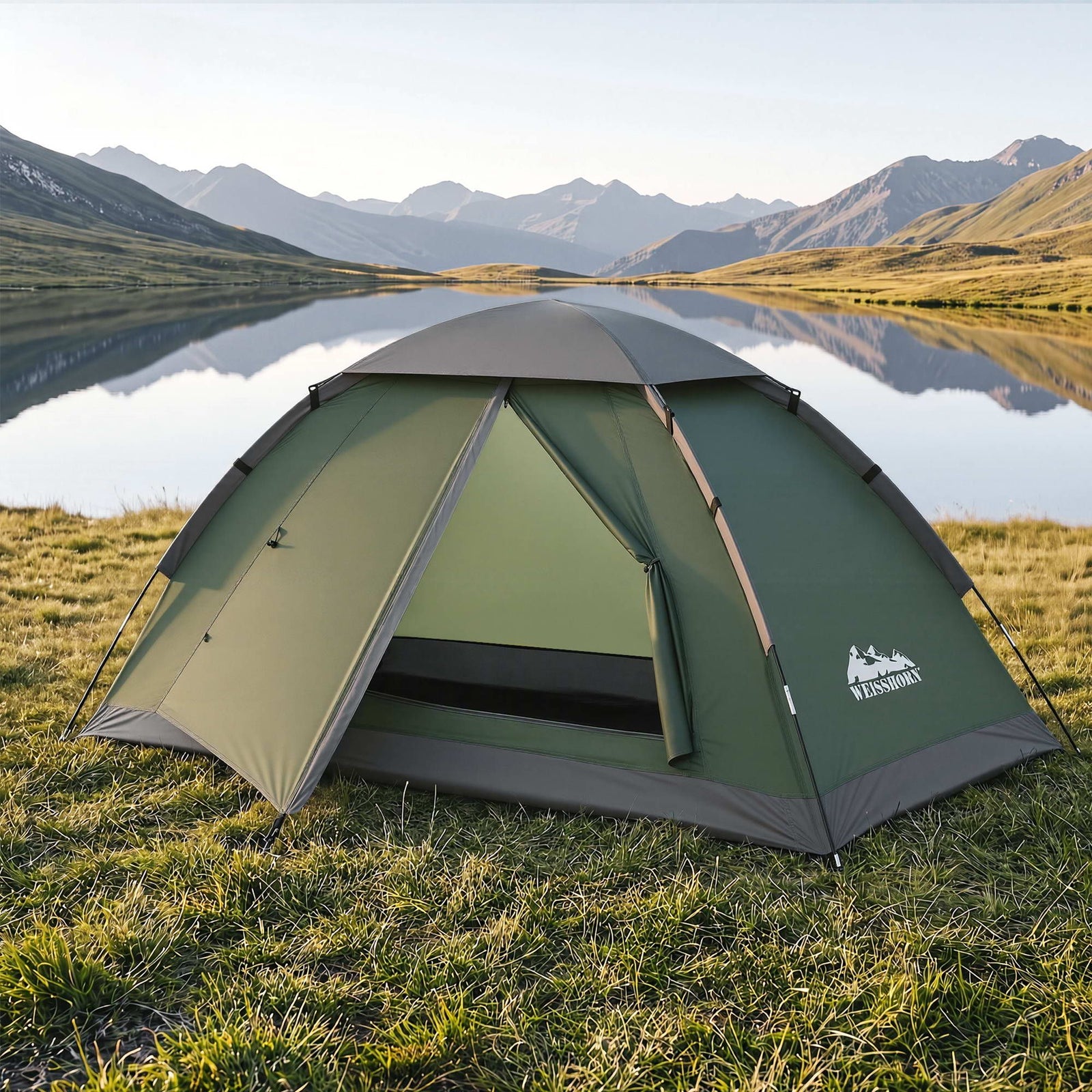 Weisshorn 1 Person Camping Tent Waterproof Hiking Vestibule Porch