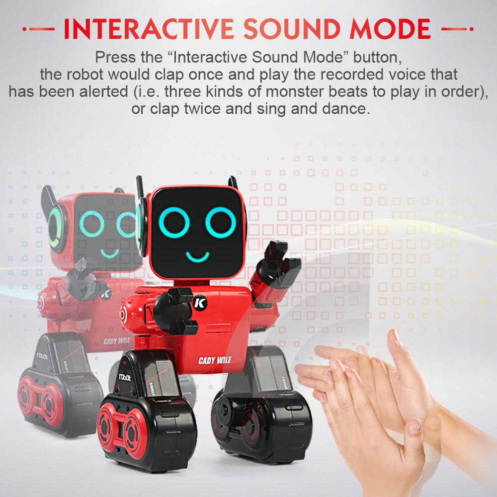 Intelligent Remote Control Robo-Advisor Toy With Led Light-1915196591099219973