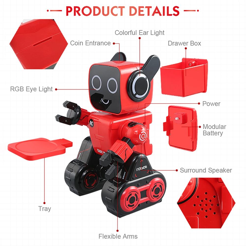 Intelligent Remote Control Robo-Advisor Toy With Led Light-1915196591099219977