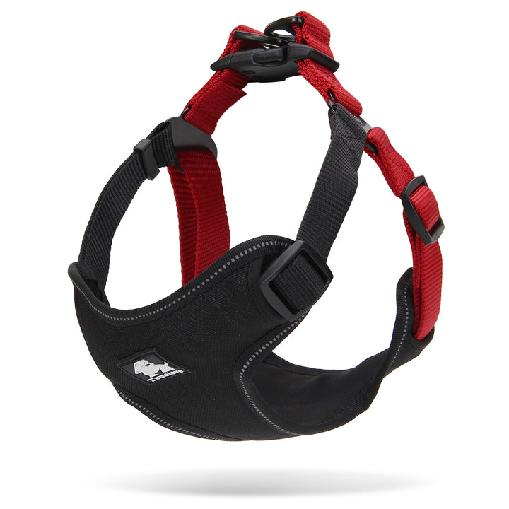 True Love Urban Dog Harness - Red, M-1962324866078216192