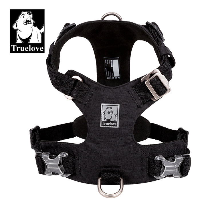 True Love Lightweight Dog Harness - Black, L-1962324858327142405