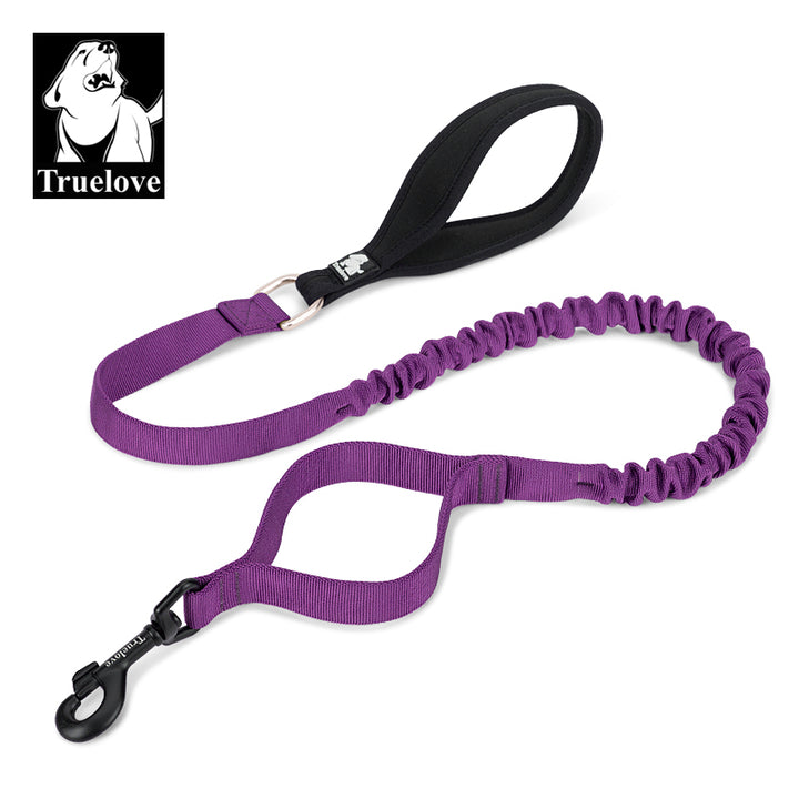 True Love Military Dog Leash 2.5 cm width and 1.4 m length - Purple M-1962324905538228225