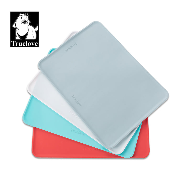 True Love Silicone Waterproof Mat - Blue-1962324904569344001