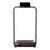 Everfit Treadmill Electric Walking Pad Incline Under Desk 380mm Black