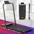 Everfit Treadmill Electric Walking Pad Incline Under Desk 380mm Black