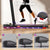 Everfit Treadmill Electric Walking Pad with Incline Foldable for Home Gym Black