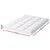 Giselle Bedding Mattress Topper Pillowtop Bamboo 10cm Double
