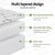 Giselle Mattress Topper 11cm Pillowtop toppers Bamboo Double