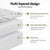 Giselle Mattress Topper 11cm Pillowtop toppers Bamboo Single