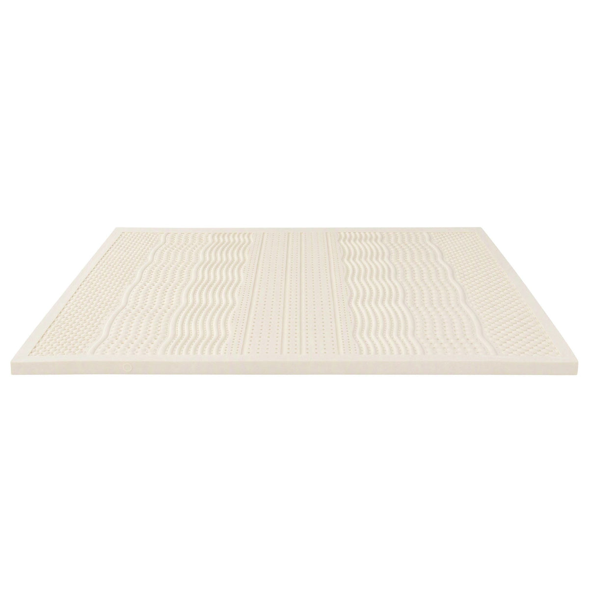 Giselle Bedding Queen Latex Mattress Topper 7-Zone Natural Latex Core Breathable 5cm