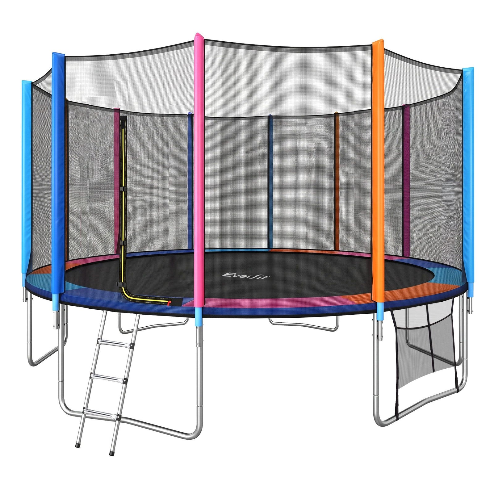 Everfit 16FT Kids Trampoline Rebounder with Enclosure Net Storage Bag
